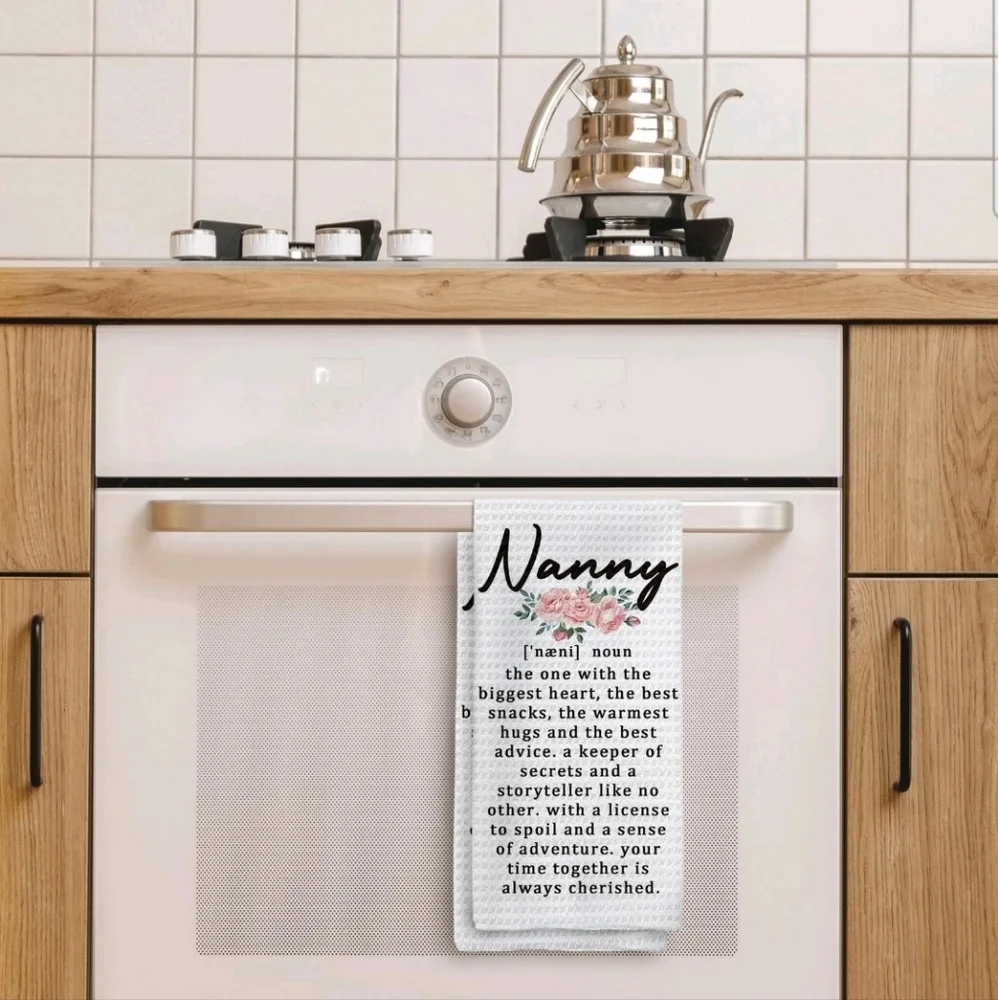 Floral Nanny Kitchen Towel